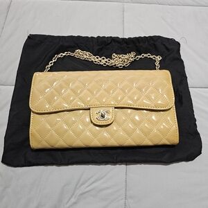 Inspired Quilted Leather Chain Bag